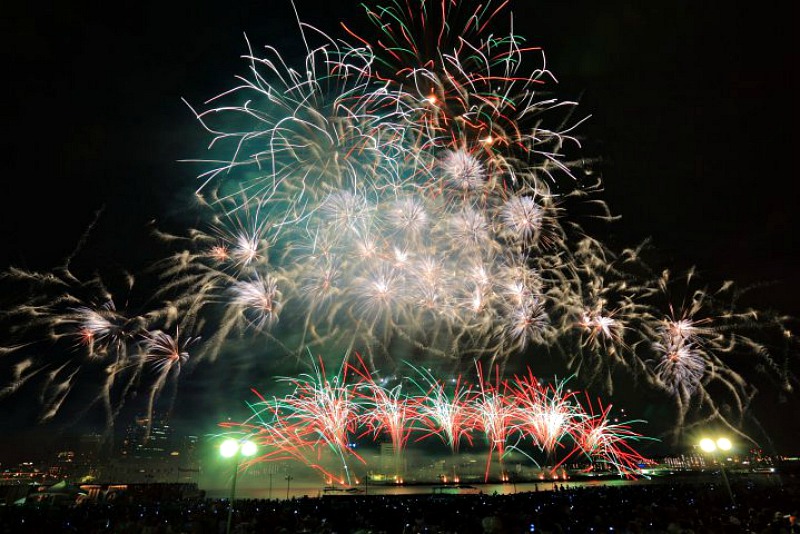 Fuochi artificiali Osaka 2